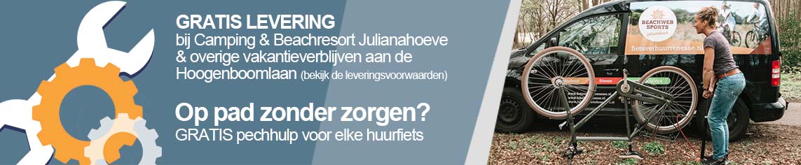 Fietsverhuur renesse met gratis pechhulp